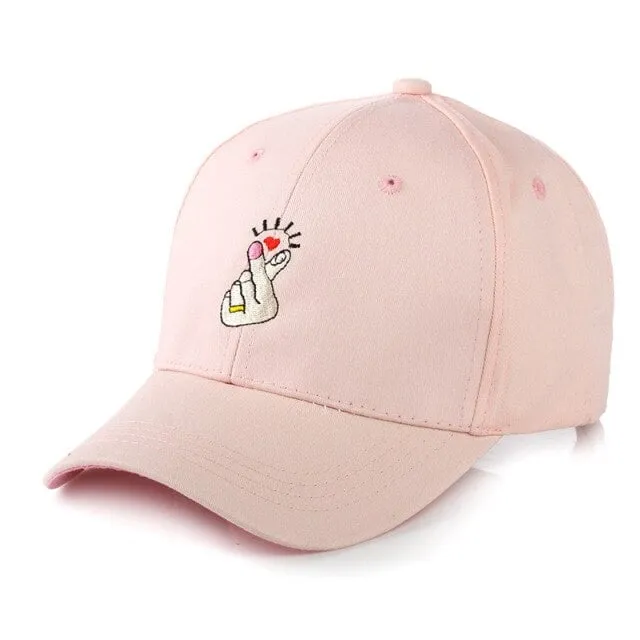 Korean Heart Cap