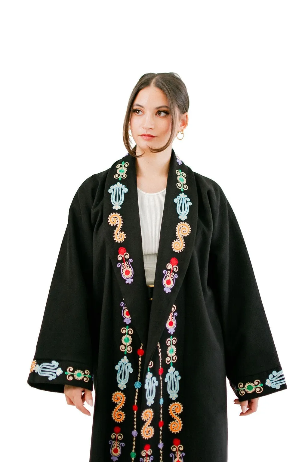 Maram- Hand Embroidered Winter Coat