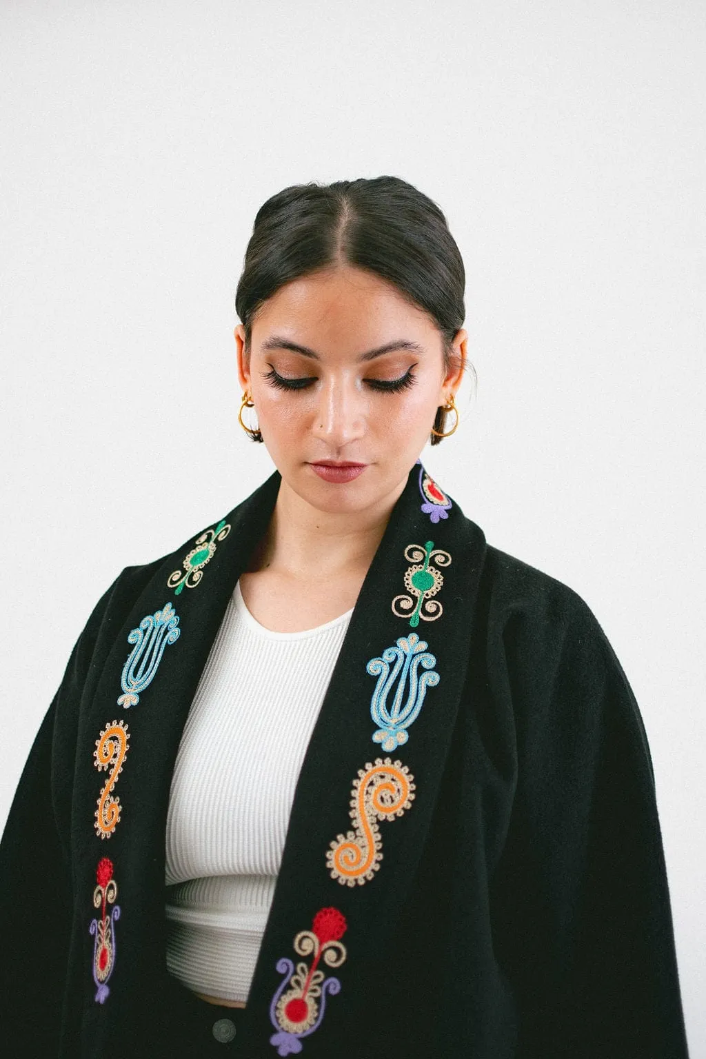Maram- Hand Embroidered Winter Coat