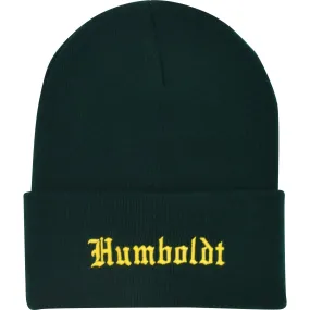 Old English Foldup Beanie FOR-YEL