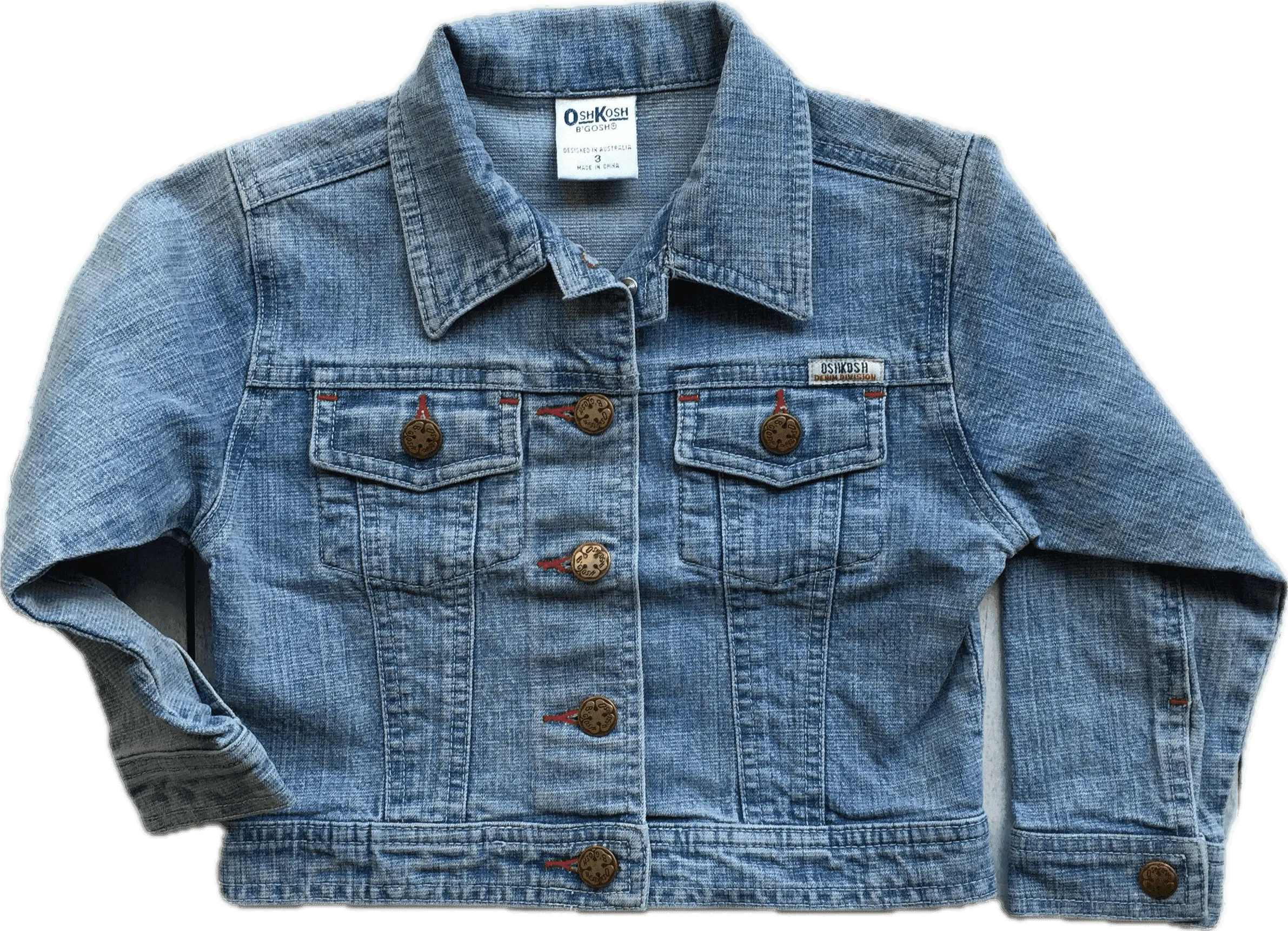 Osh Kosh Stretch Denim Jacket - Size 3