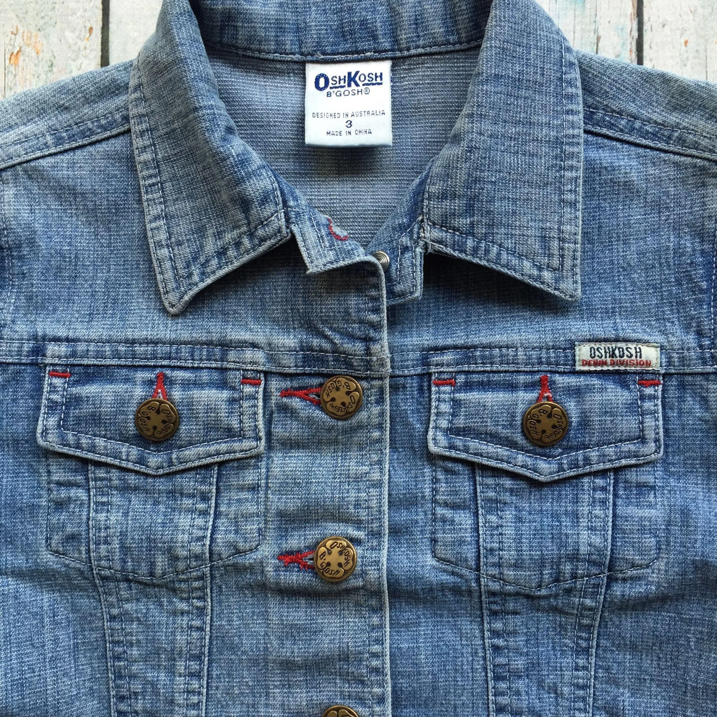 Osh Kosh Stretch Denim Jacket - Size 3
