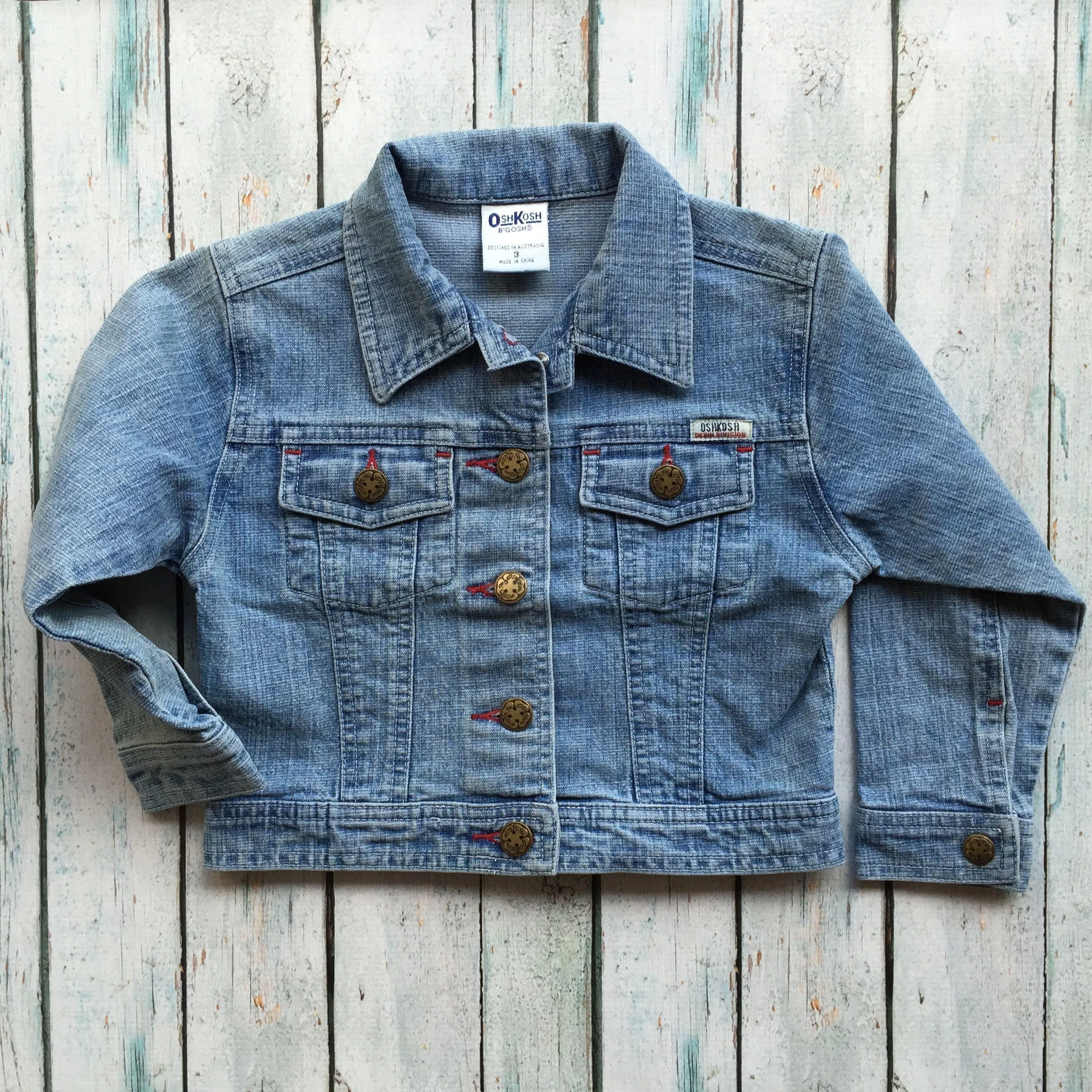 Osh Kosh Stretch Denim Jacket - Size 3