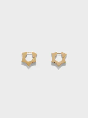 Parker 18kt Gold-Plated Hoop Earrings