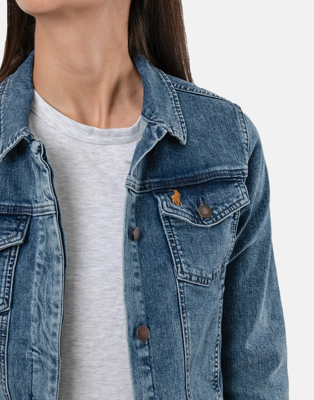Polo Jesse Denim Jacket Medium Wash