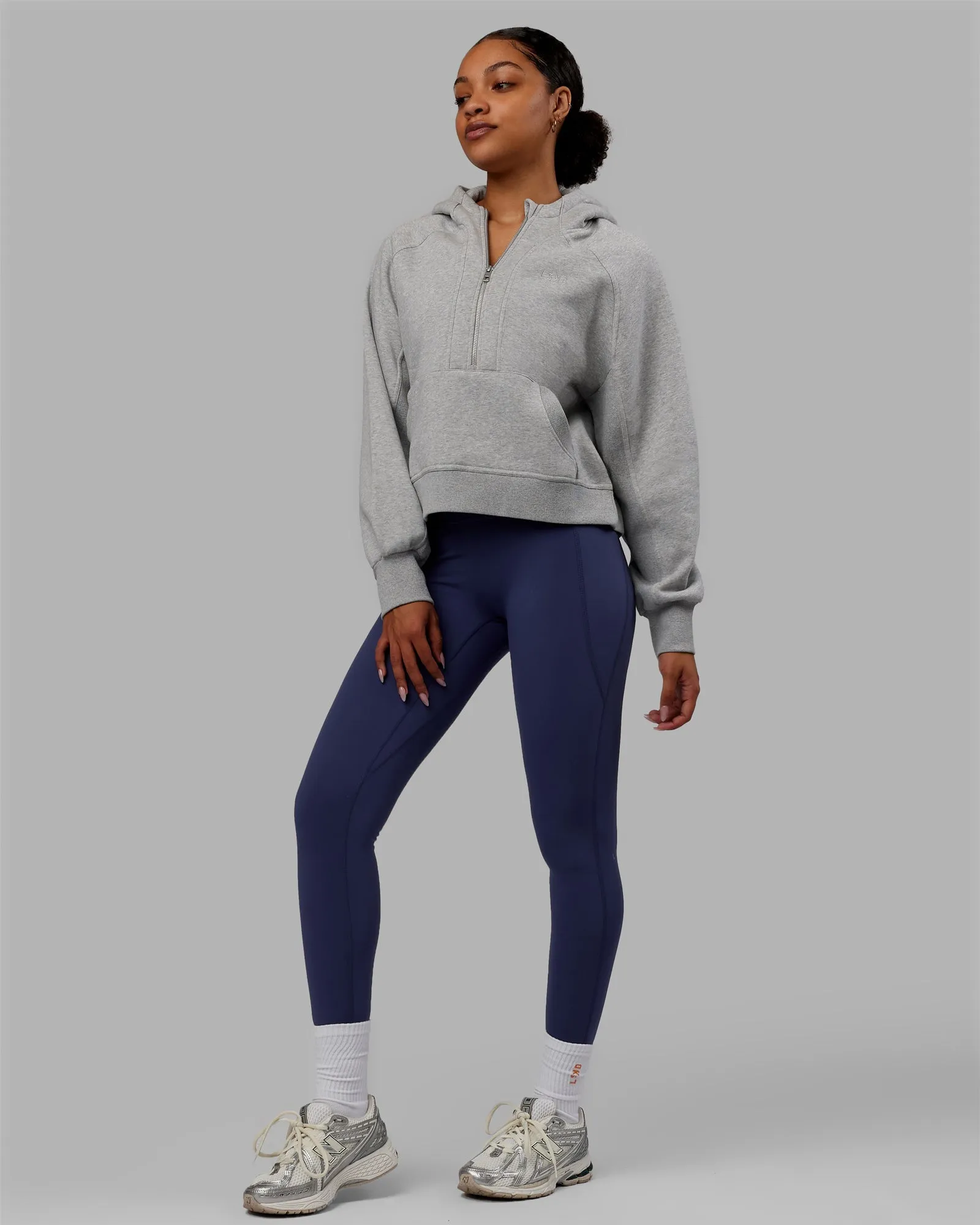 Pursue Hoodie - Light Grey Marl