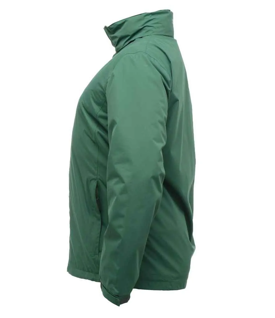 Regatta Ardmore Waterproof Shell Jacket | Bottle Green/Seal Grey