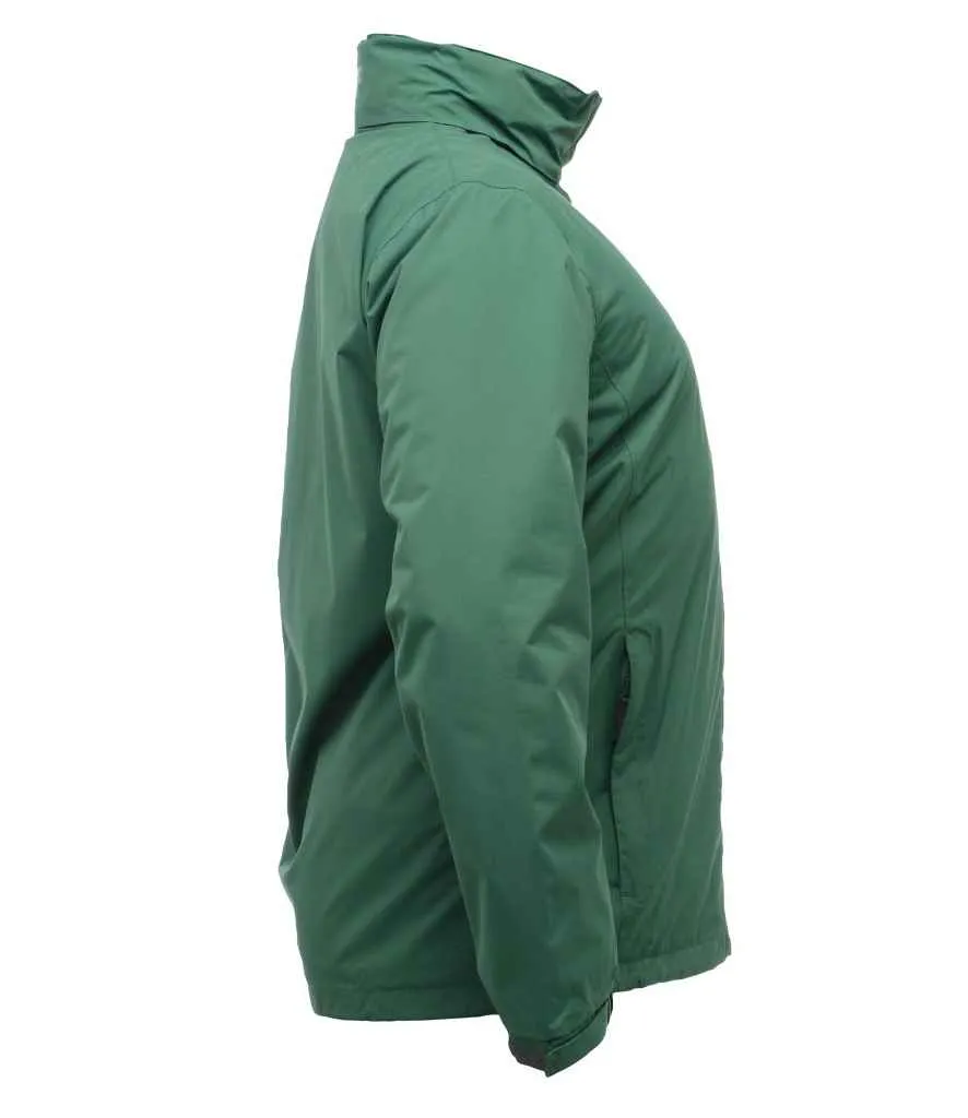 Regatta Ardmore Waterproof Shell Jacket | Bottle Green/Seal Grey