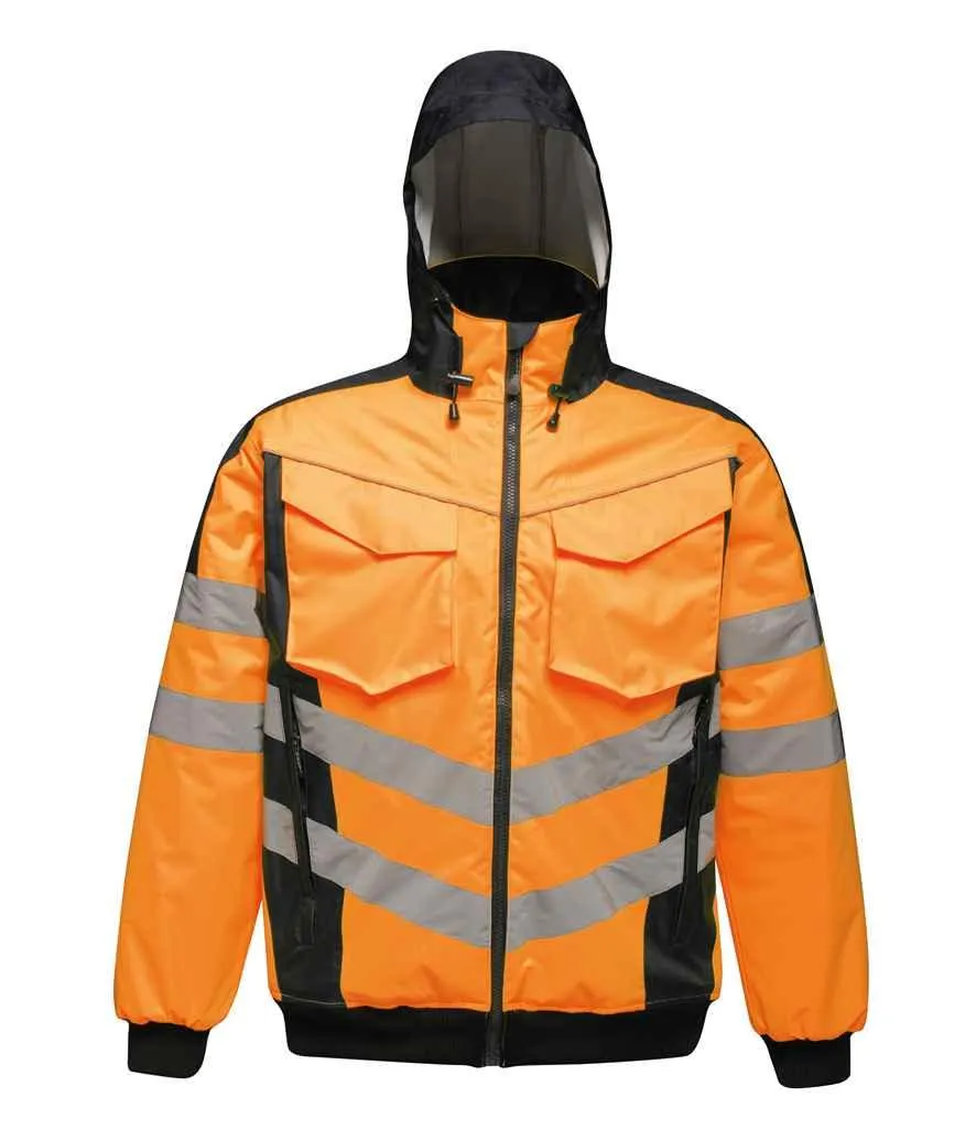 Regatta High Visibility Pro Contrast Bomber Jacket