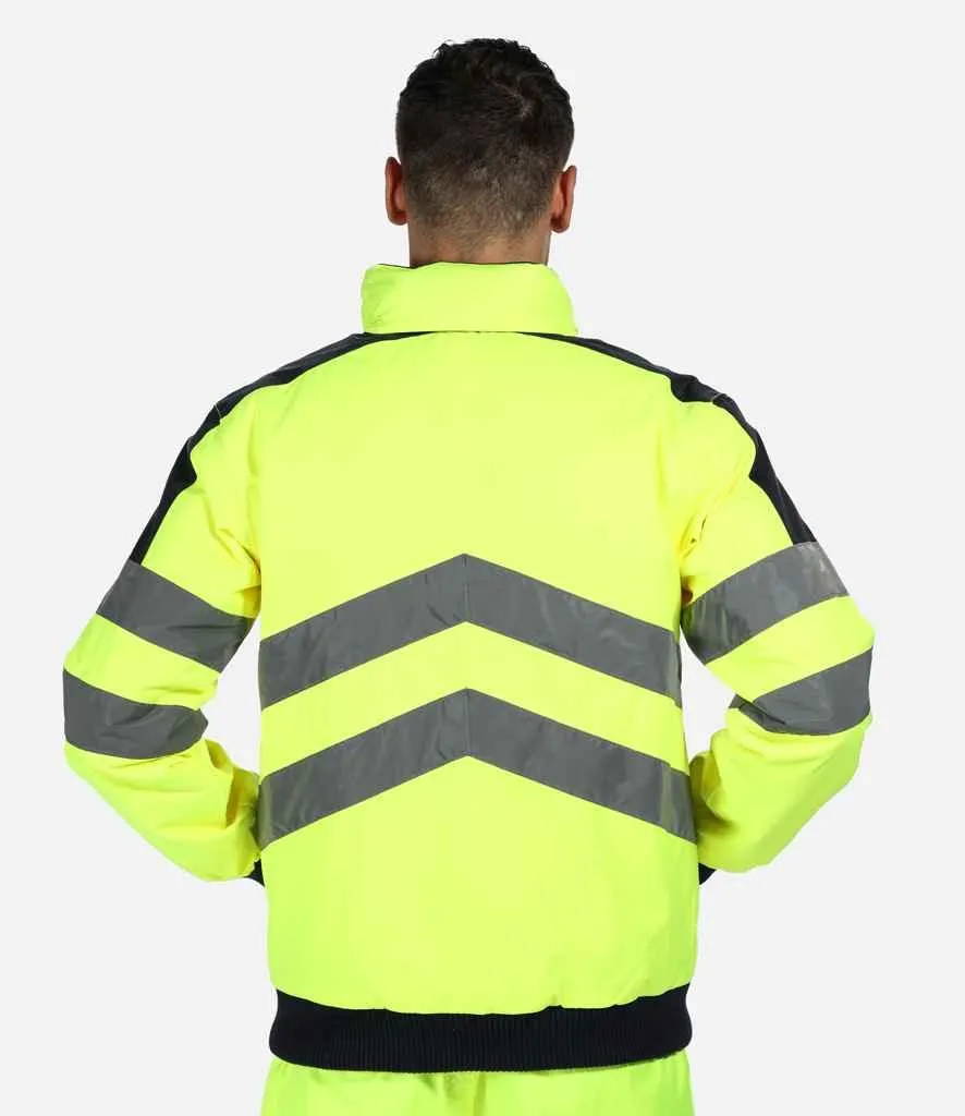 Regatta High Visibility Pro Contrast Bomber Jacket