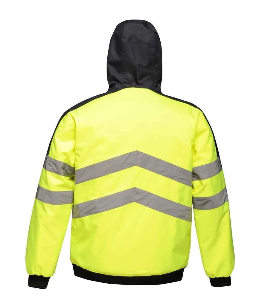 Regatta High Visibility Pro Contrast Bomber Jacket