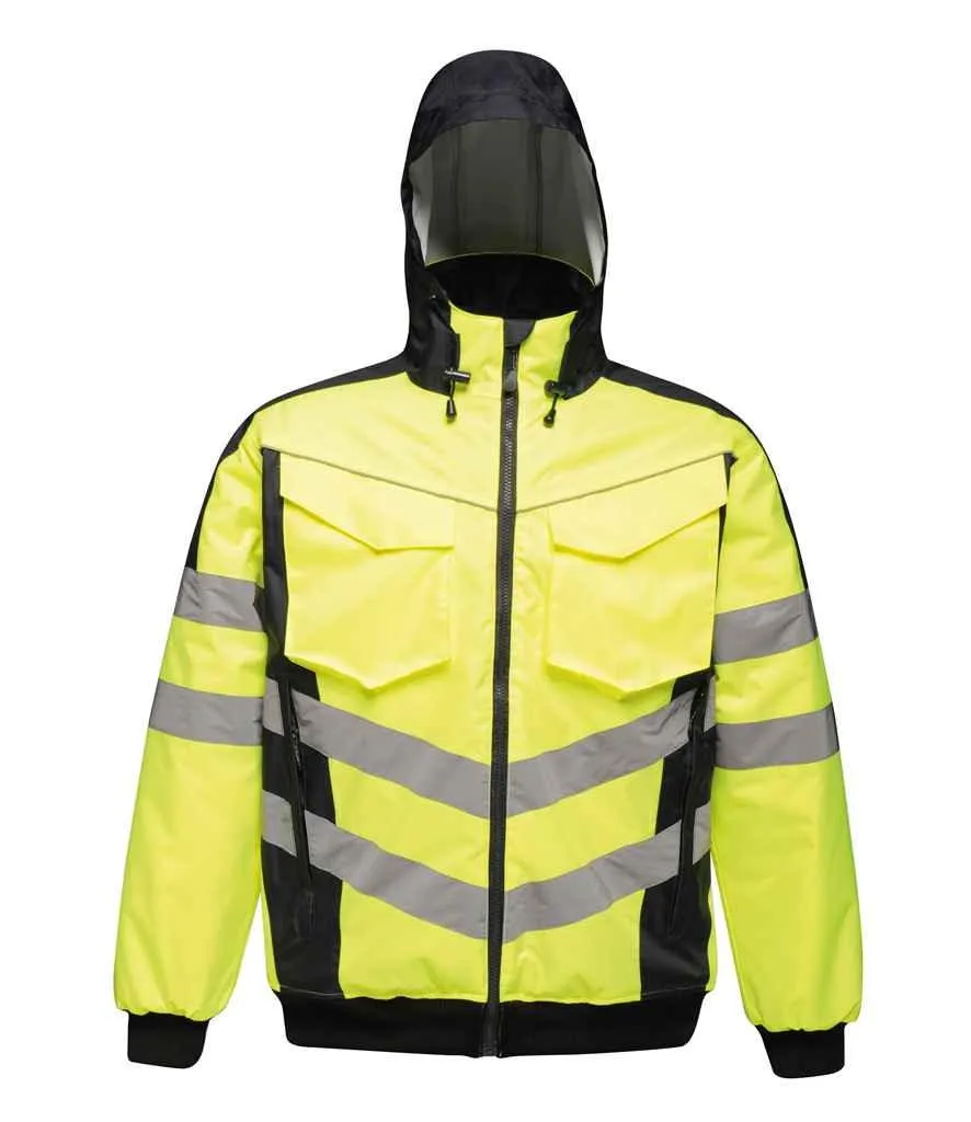 Regatta High Visibility Pro Contrast Bomber Jacket