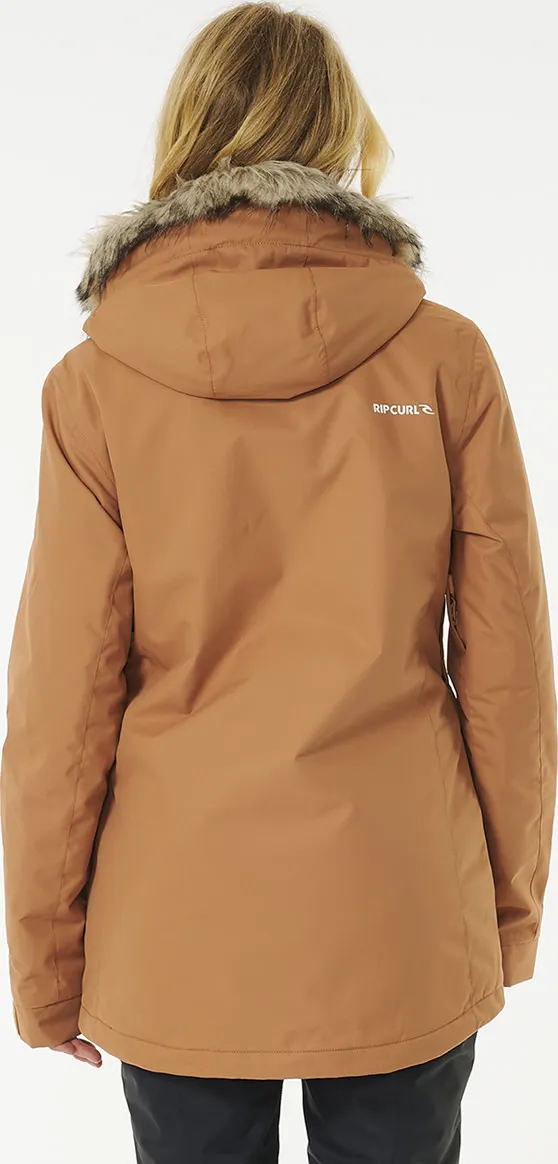 Rip Curl Women&#x27;s Rider Parker Jacket Light Brown | Buy Rip Curl Women&#x27;s Rider Parker Jacket Light Brown here | Outnorth