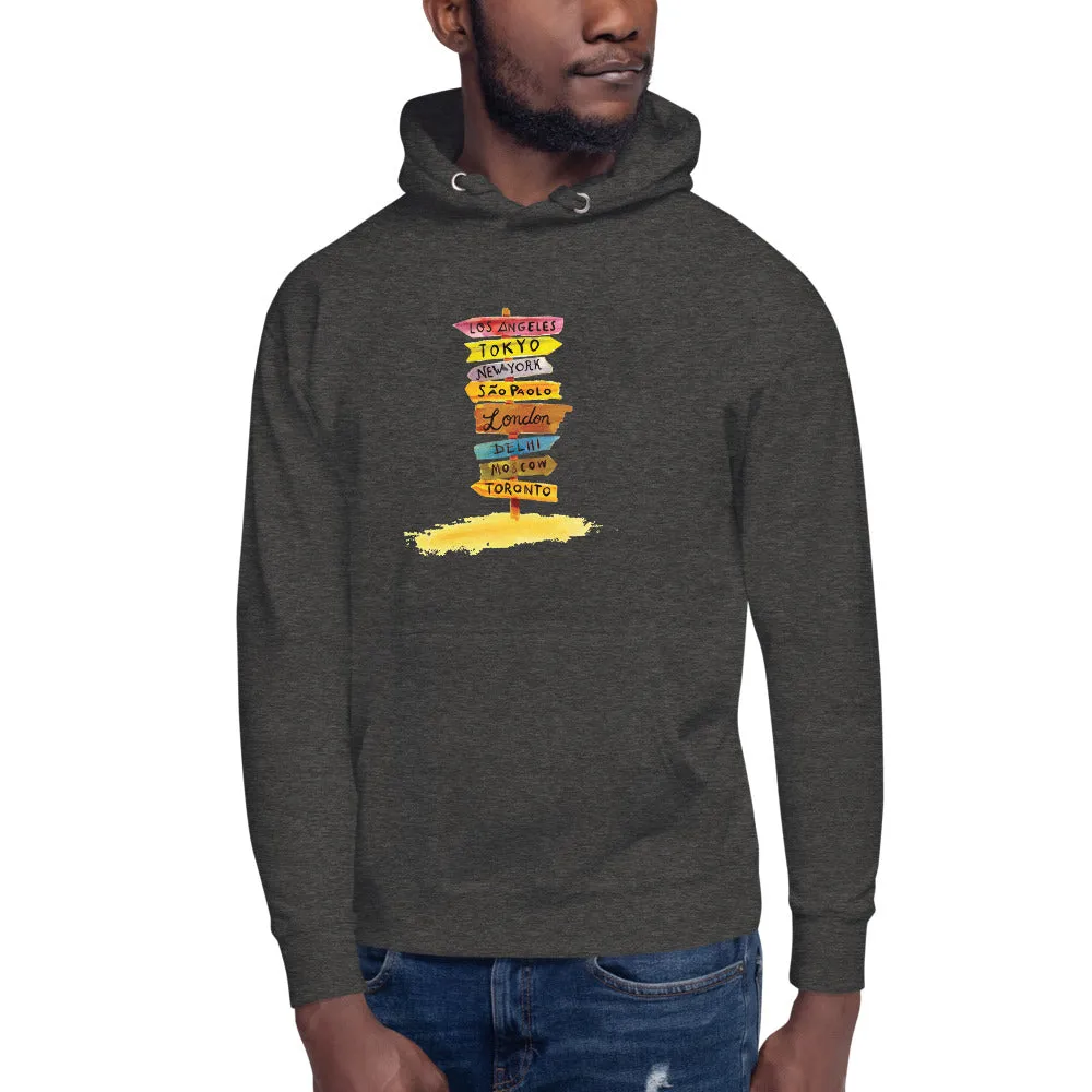 Travel Diaries Men's Hoodie