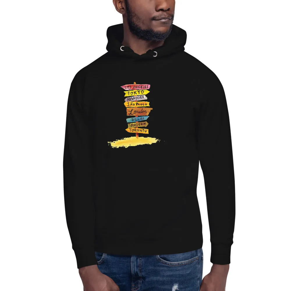 Travel Diaries Men's Hoodie