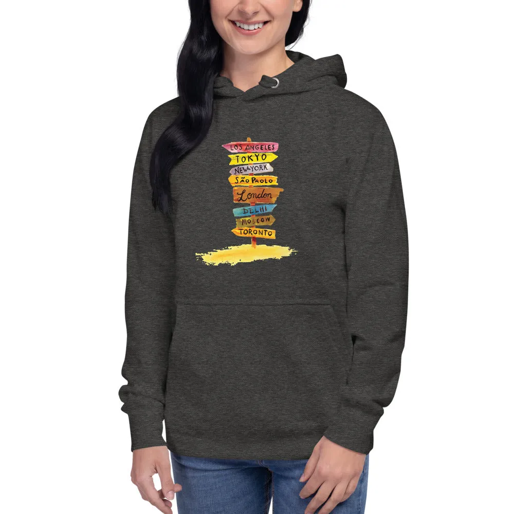 Travel Diaries Women's Hoodie