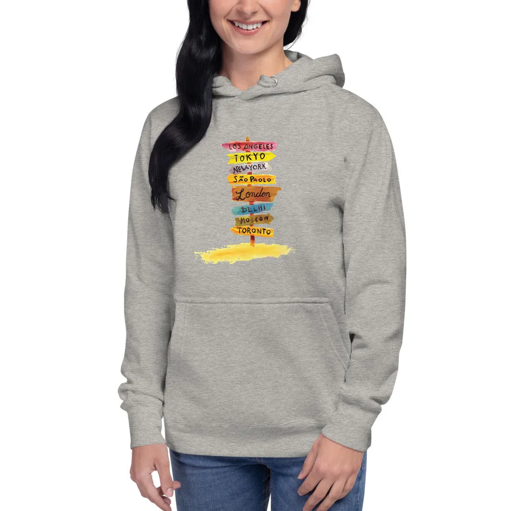 Travel Diaries Women's Hoodie