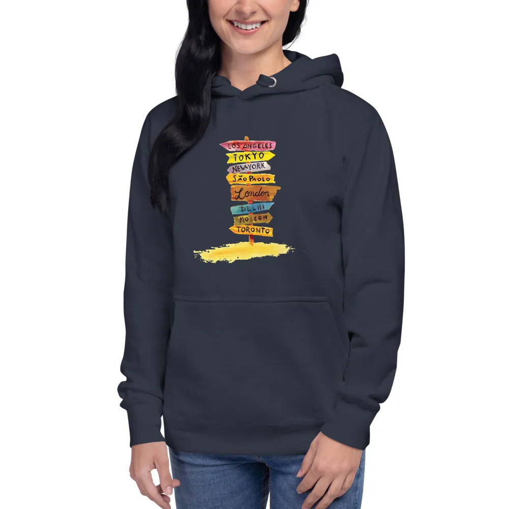 Travel Diaries Women's Hoodie