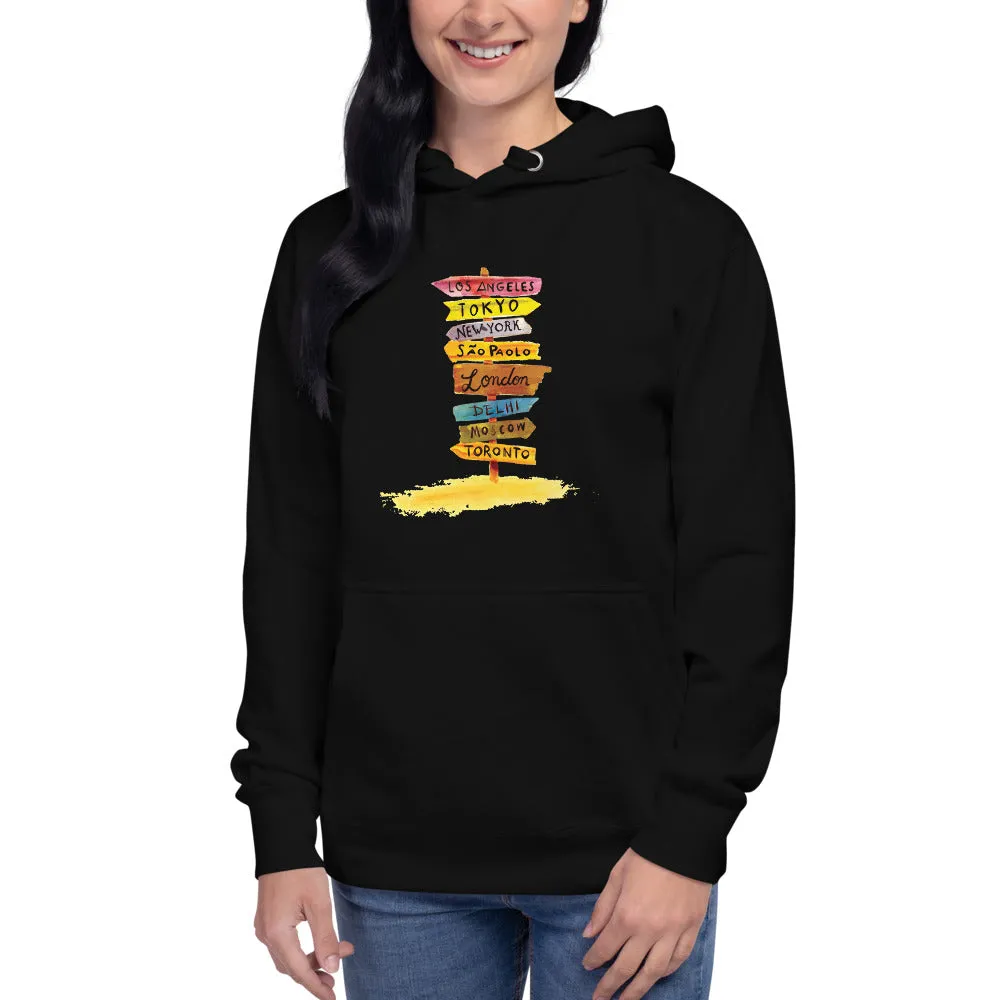 Travel Diaries Women's Hoodie