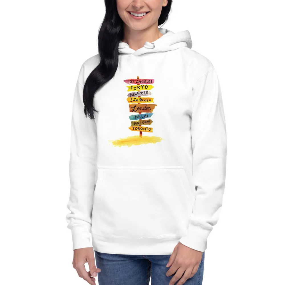 Travel Diaries Women's Hoodie