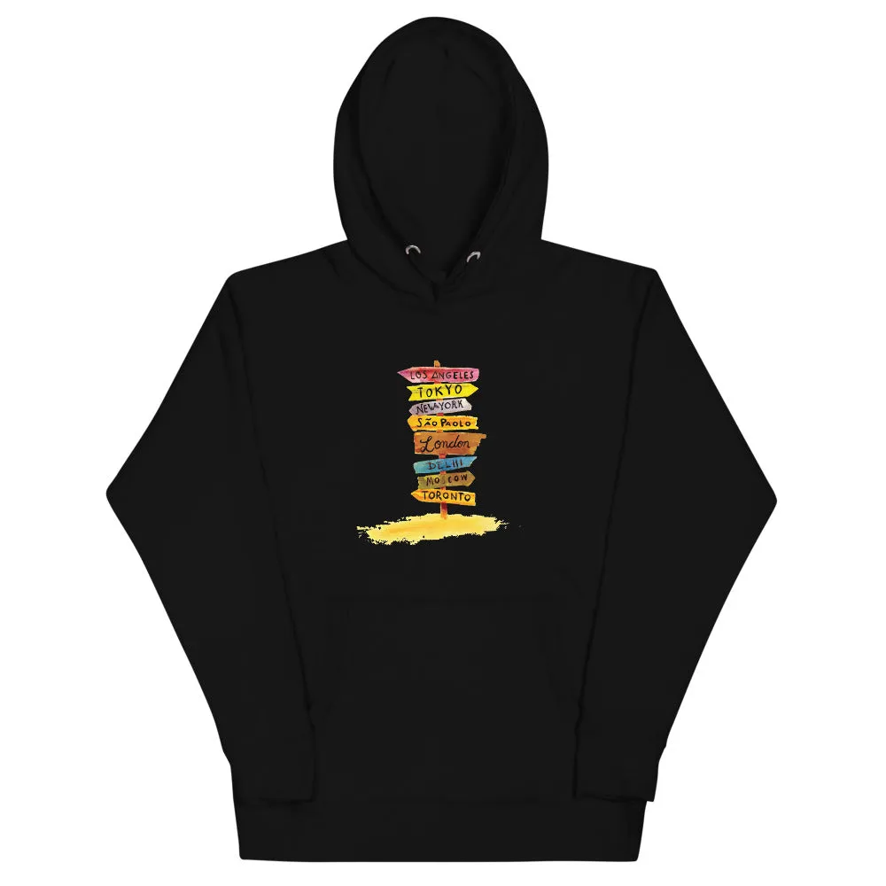 Travel Diaries Women's Hoodie
