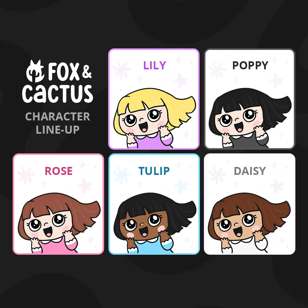 Ugly Sweater Kawaii Girl Stickers