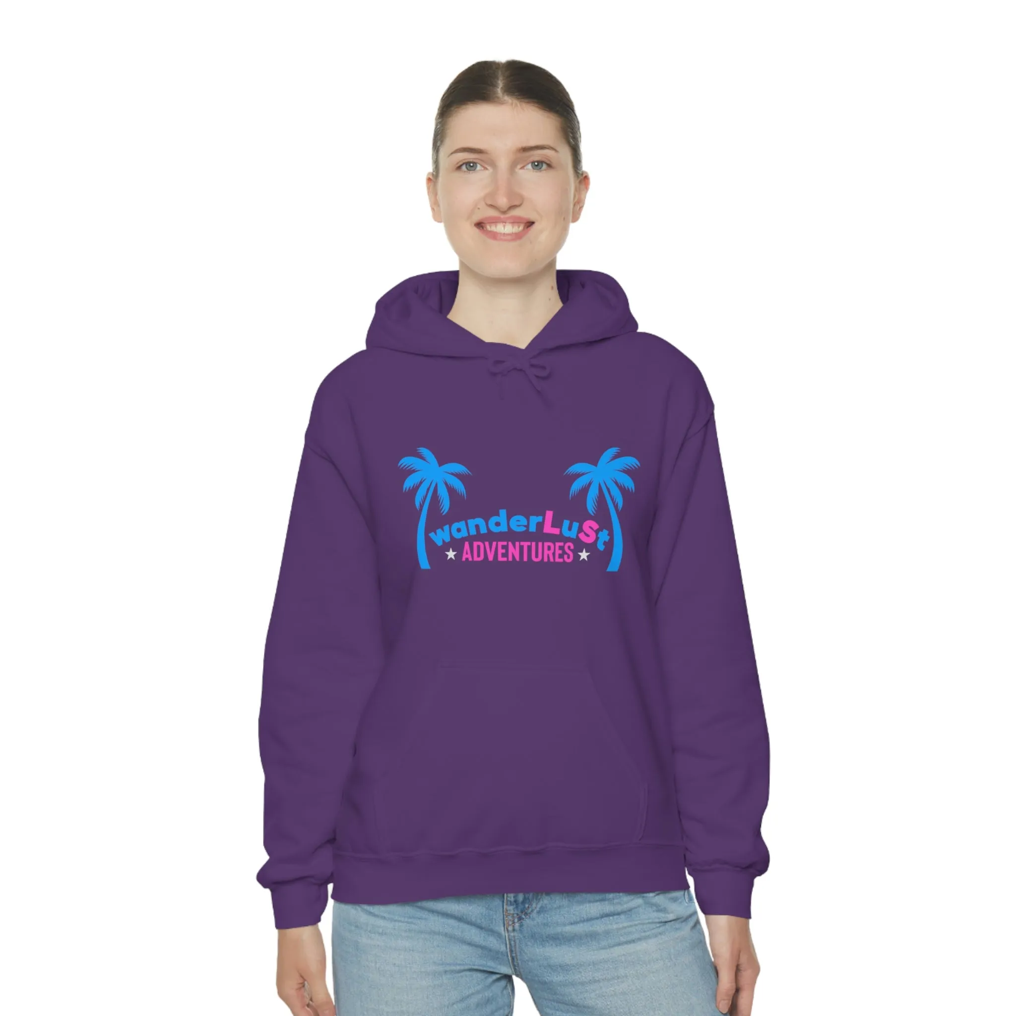 wanderLuSt ADVENTURES Unisex Heavy Blend™ Hooded Sweatshirt