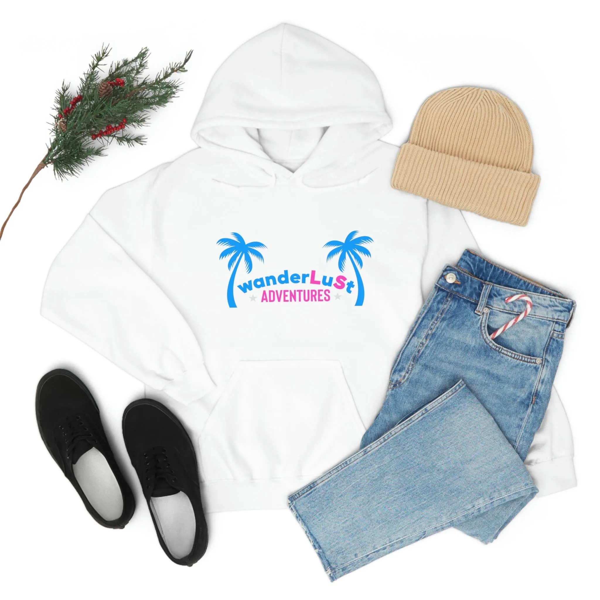 wanderLuSt ADVENTURES Unisex Heavy Blend™ Hooded Sweatshirt