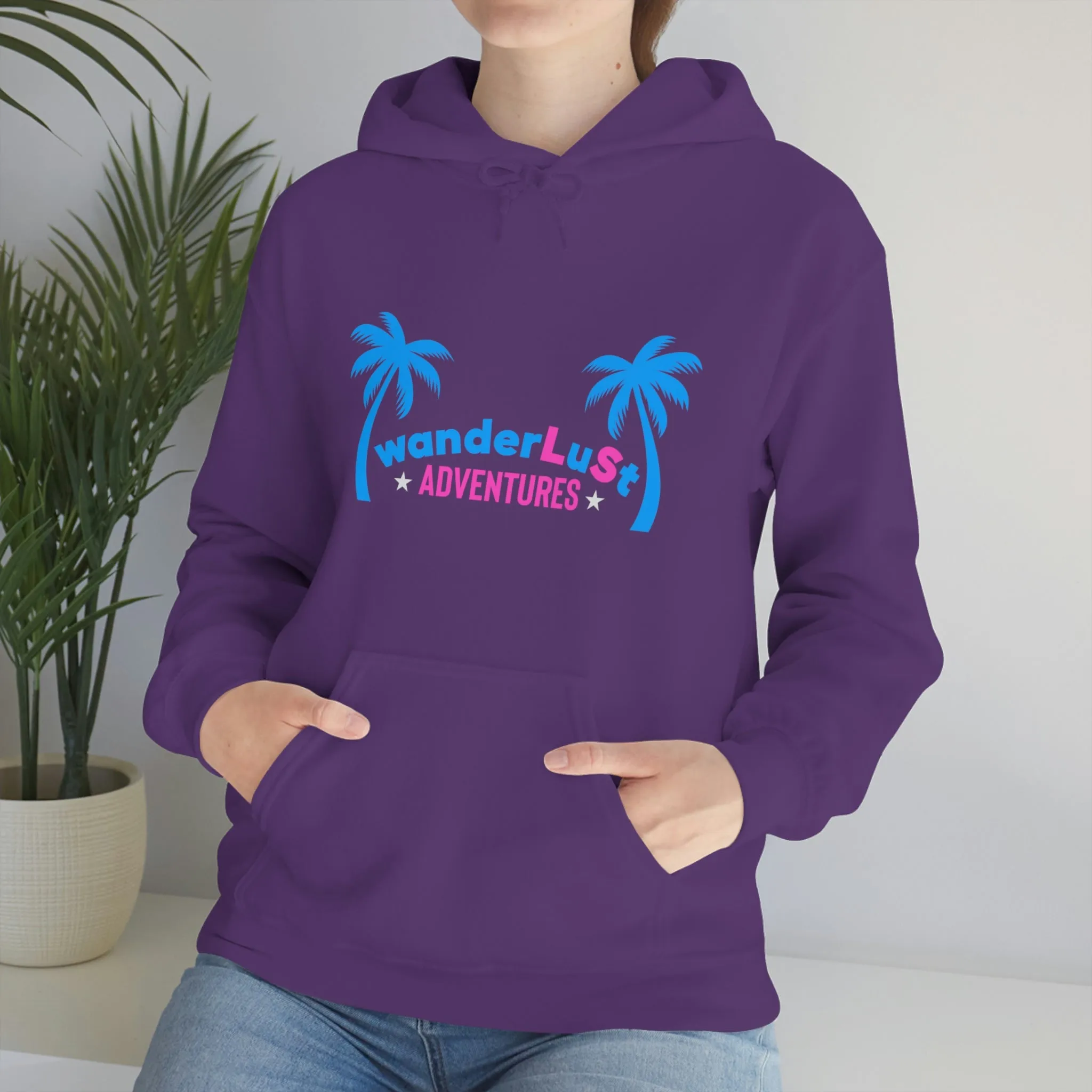wanderLuSt ADVENTURES Unisex Heavy Blend™ Hooded Sweatshirt