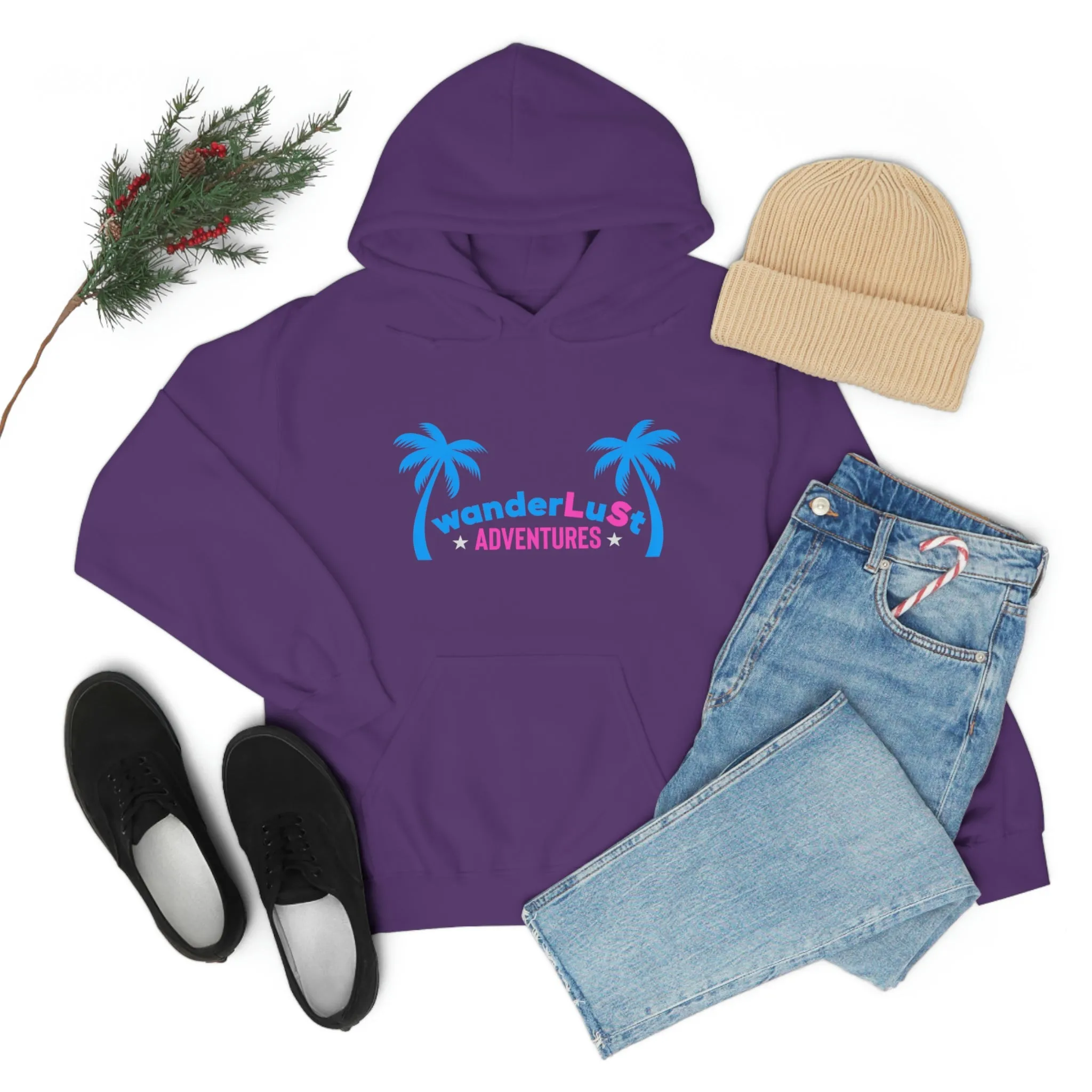 wanderLuSt ADVENTURES Unisex Heavy Blend™ Hooded Sweatshirt