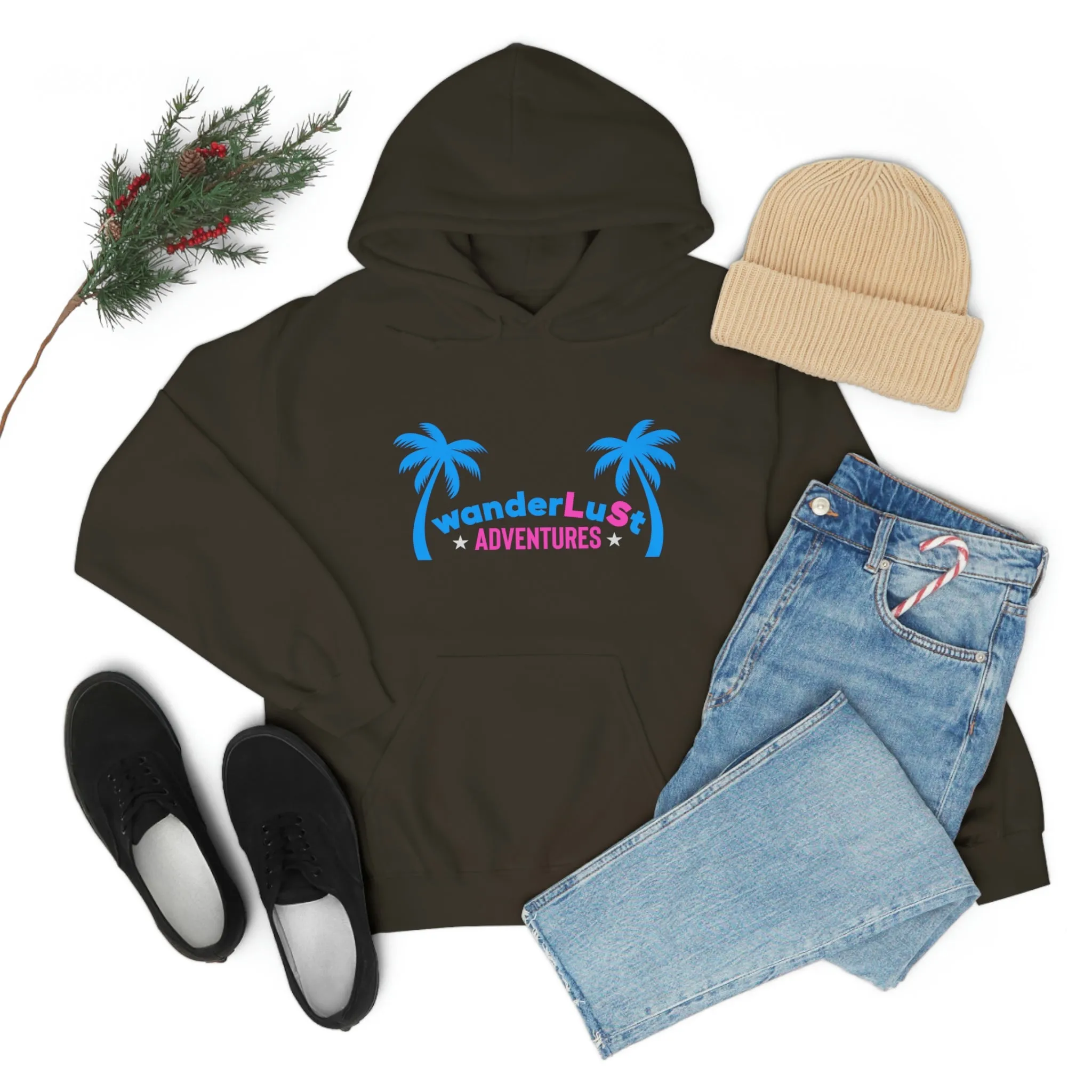 wanderLuSt ADVENTURES Unisex Heavy Blend™ Hooded Sweatshirt
