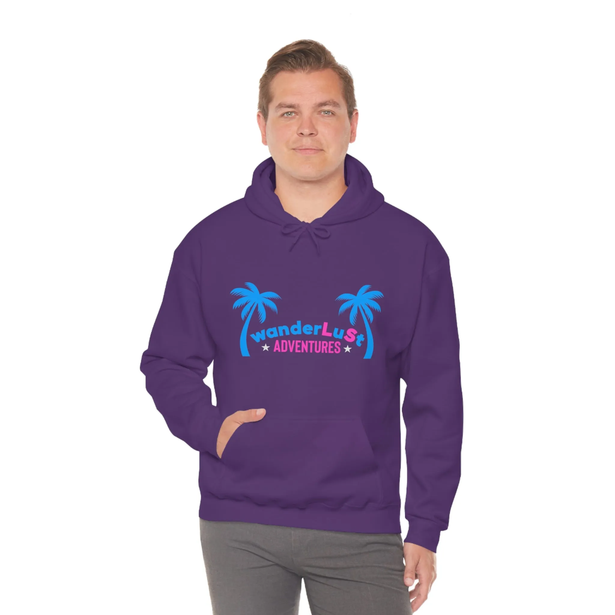 wanderLuSt ADVENTURES Unisex Heavy Blend™ Hooded Sweatshirt