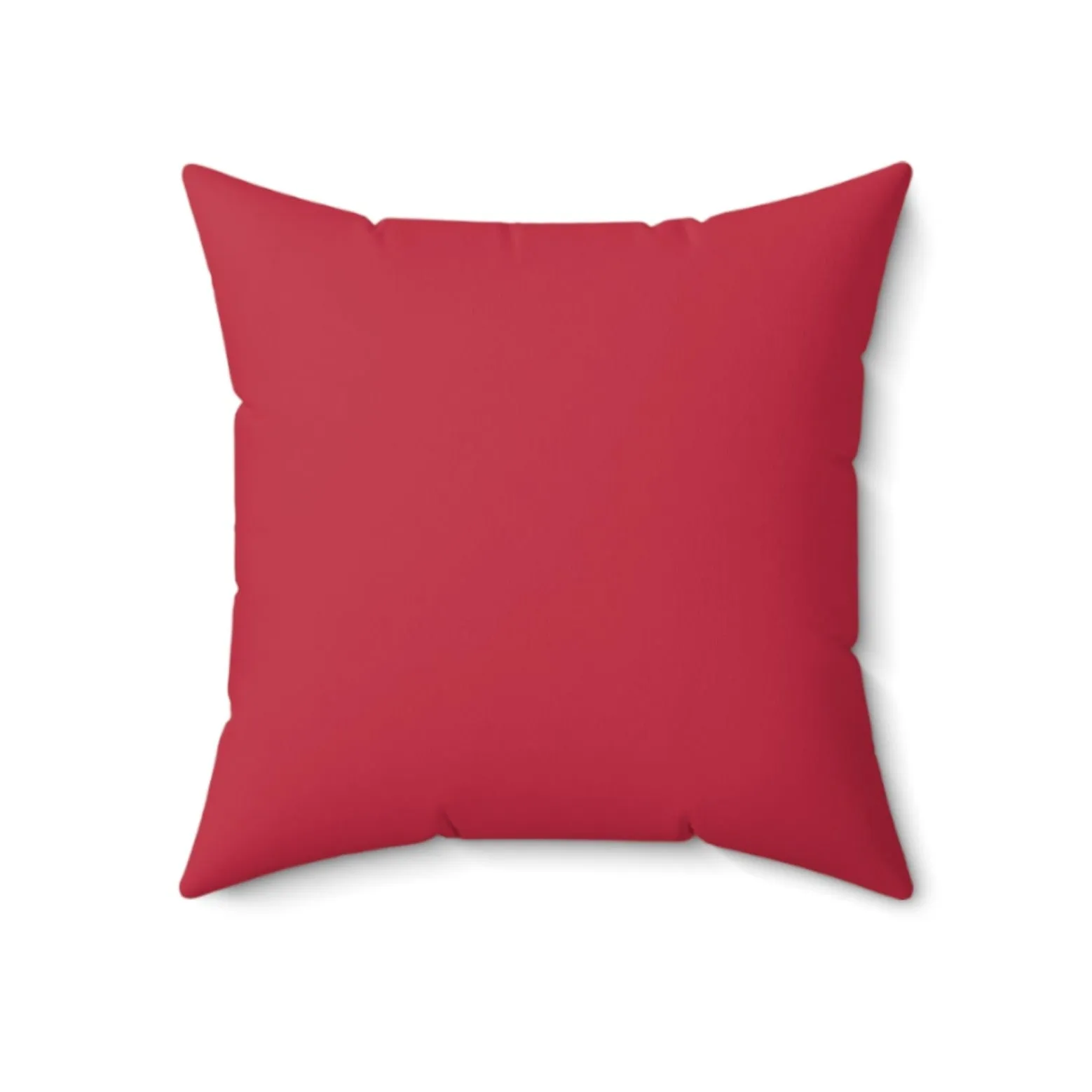 Winter Wonderland Polar Bear Pillow - Plaid Pattern
