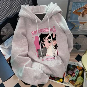 Women's Sleeveless Cartoon/Anime Hoody M 505880