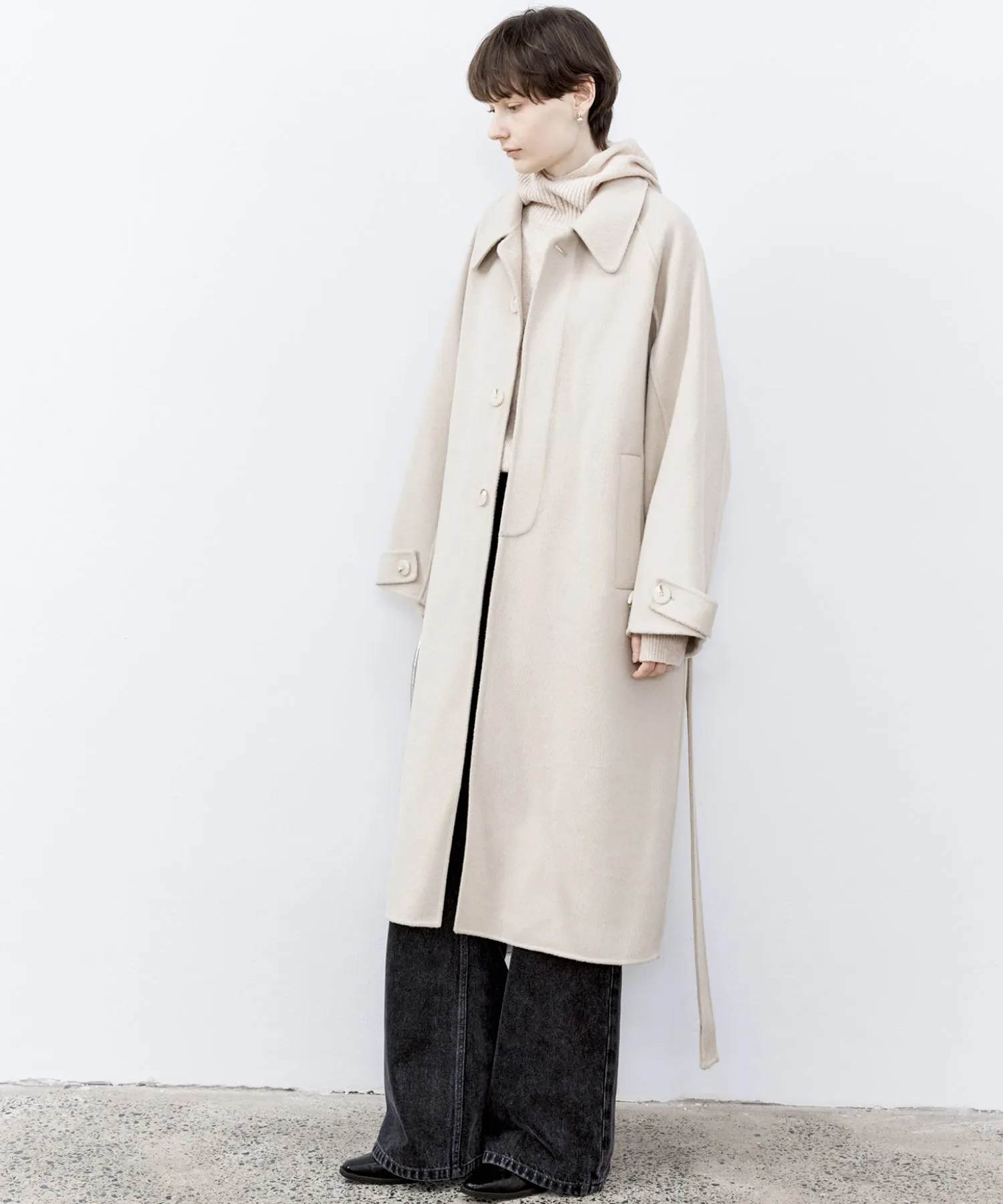 wool long coat