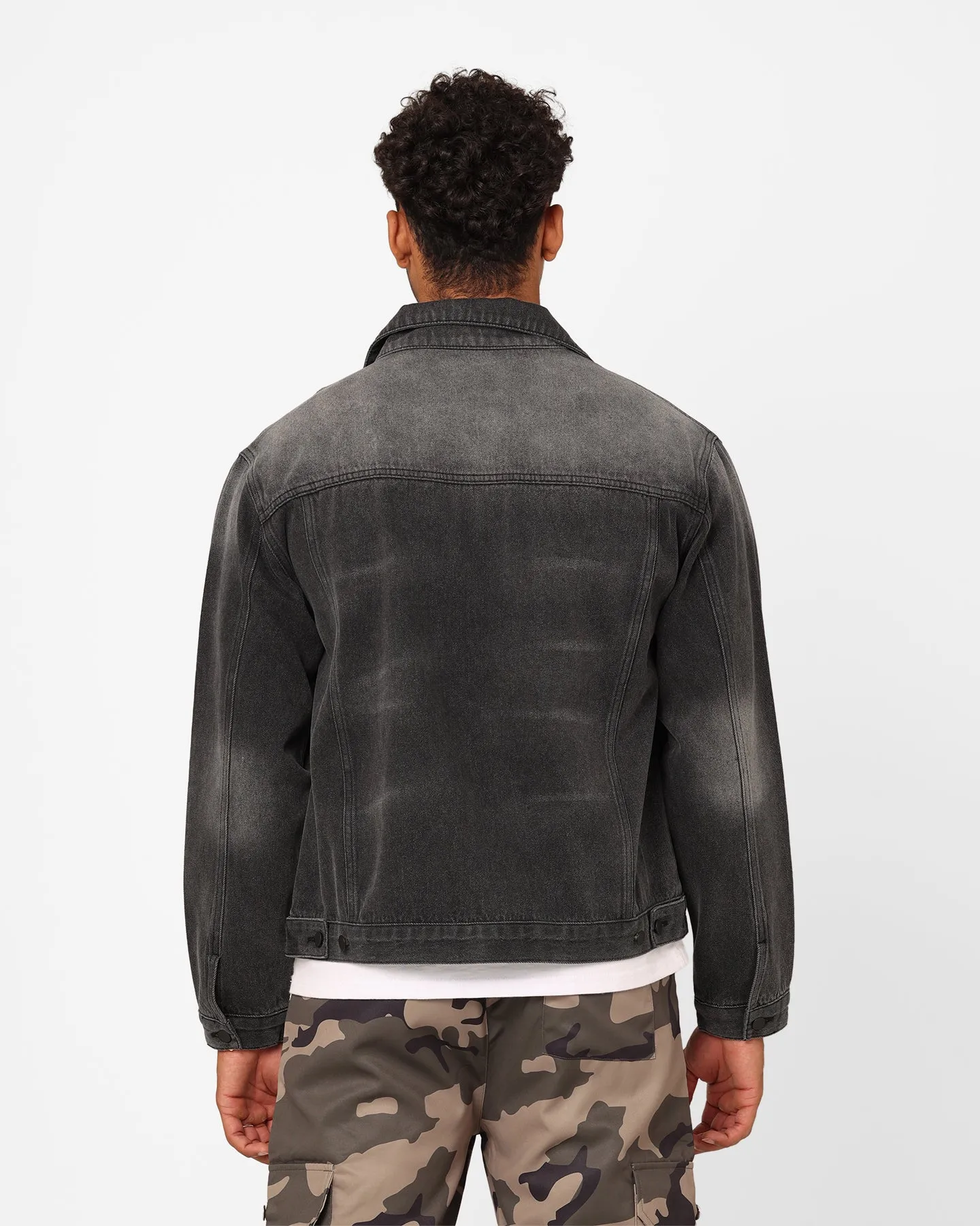 XXIII Cooper Denim Jacket Black Acidwash